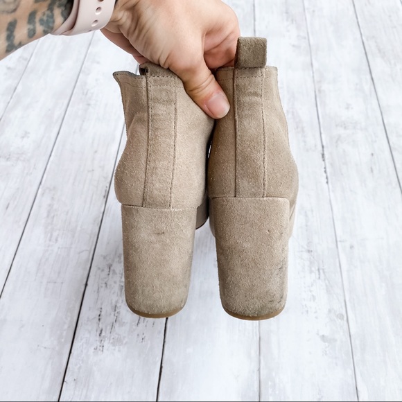 Steve Madden Naomi Suede Leather Booties Size 6 - Picture 4 of 8